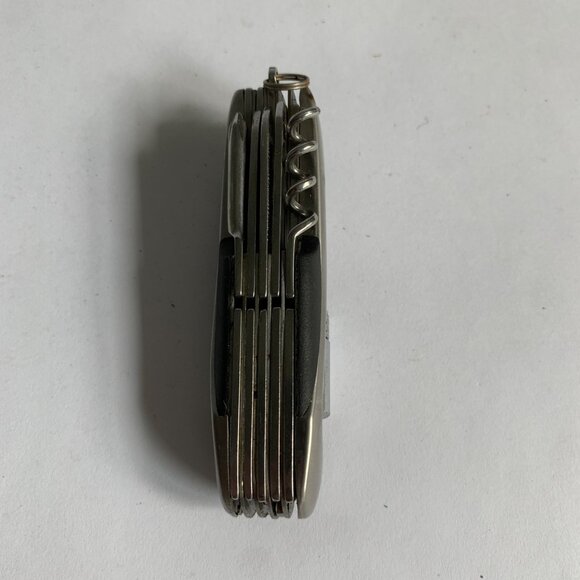 Journey's Edge Trademark Swiss Knife Stainless with Pouch - Picture 4 of 4